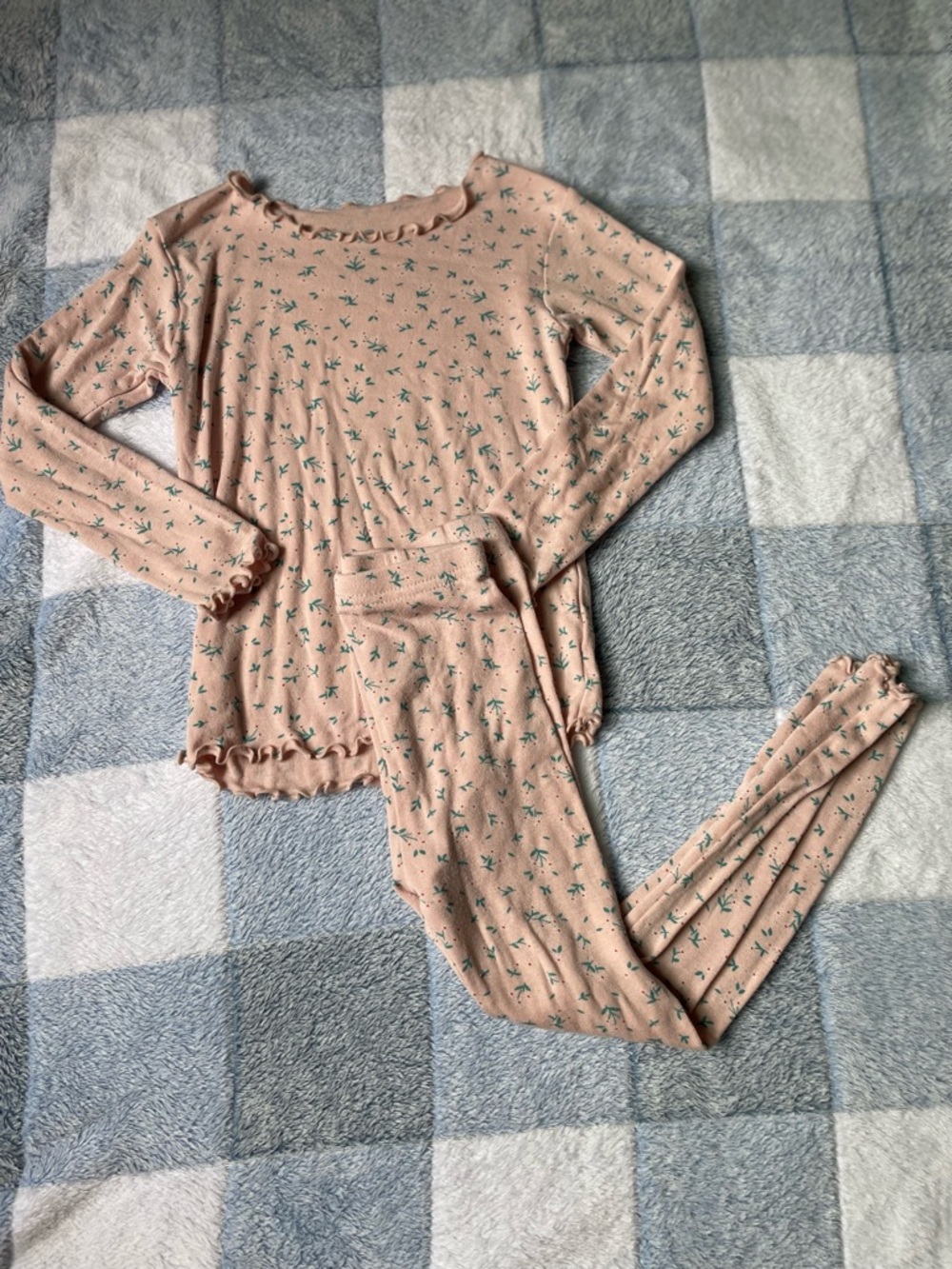 Vaenait girls size 3T two piece pajama set